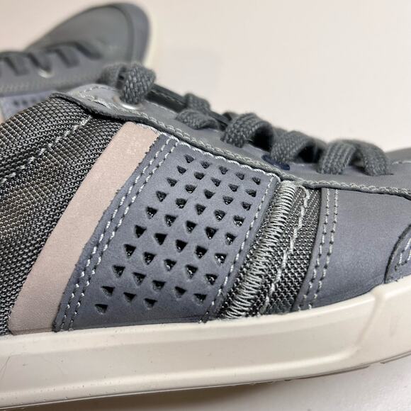 Ecco Collin 2.0 Casual Sneaker Men's Size 6‎ Titanium Gray Athletic Casual - Picture 7 of 13